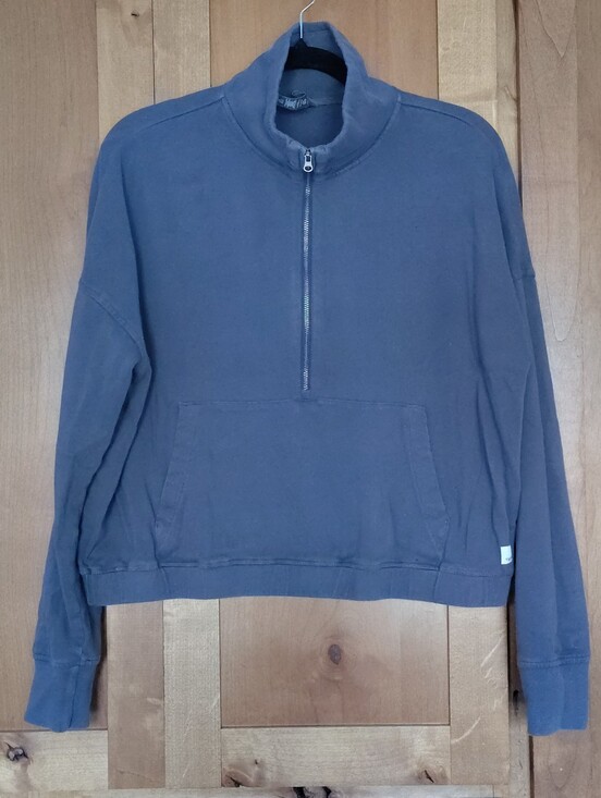Vuori Tops - Vuori Sunnyside Half Zip Women's Half Zip Jacket Blue-Grey Azure M